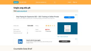 
                            7. Uogis.uog.edu.pk: Policy Login Redirect - Easy Counter