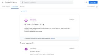 
                            6. UOL DEEZER MUSICA - Google Chrome Ajuda