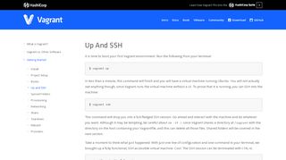 
                            11. Up and SSH - Getting Started - Vagrant by HashiCorp