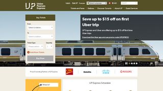 
                            8. UP Express Trains | Transportation from Pearson Airport to ...