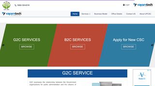 
                            4. UPCSC | CSC - Common Service Centre | Jan Seva Kendra ...