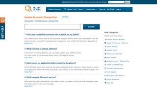 
                            2. Update Account / Change Plan - Help Center - Q Link Wireless