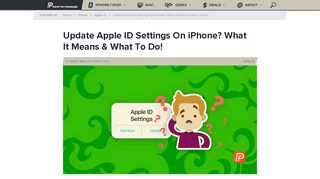
                            6. Update Apple ID Settings On iPhone? Here's What It Means ...