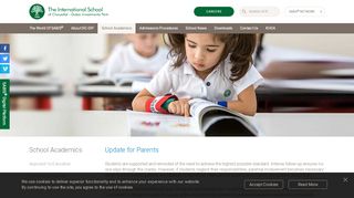 
                            7. Update for Parents - The International School of Choueifat ...