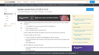 
                            4. Update Joomla from 2.5.28 to 3.4.0 - Stack Overflow