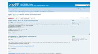 
                            5. Update von 4.6.15 auf die neuste ... - forum.contenido.org
