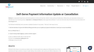 
                            4. Update Your Payment Information or Cancel Your KidGuard ...