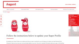 
                            5. Update your Super Profile | Asgard — Advice. Solutions ...