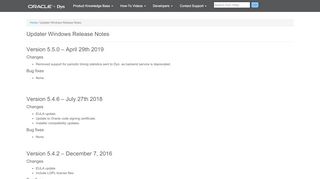 
                            6. Updater Windows Release Notes | Dyn Help Center