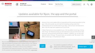 
                            4. Updates available for Nyon, the app and the portal - Bosch ...