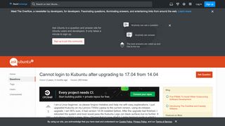 
                            6. upgrade - Cannot login to Kubuntu after upgrading …