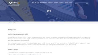 
                            7. UPI | NPCI