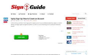 
                            3. Uplay Sign Up: How to Create an Account | SignUp