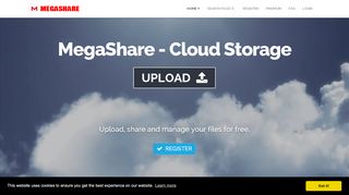 
                            3. Upload Files - MegaShare - Cloud Storage