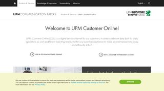 
                            9. UPM Customer Online | UPM Communication Papers