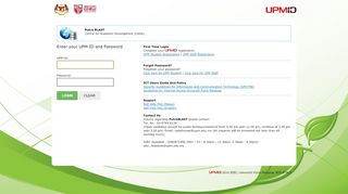 
                            2. UPM-ID – Single Sign On - Universiti Putra Malaysia