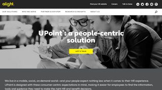 
                            8. UPoint® Employee Portal | Employee Self Service | Alight