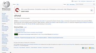 
                            8. uPortal - Wikipedia