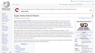 
                            7. Upper Darby School District - Wikipedia