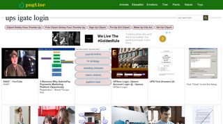 
                            3. ups igate login - PngLine