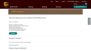 
                            7. UPS My Choice - UPS.com