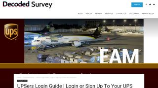 
                            6. UPSers Login Guide | Login or Sign Up To Your UPS Employee ...