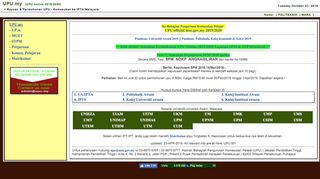 
                            7. Upu.my Borang Permohonan UPU Online 2019/2020 - Status Rayuan ...