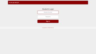 
                            6. UPV CRS - Student's Login