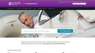 
                            4. UQ Researchers - University of Queensland