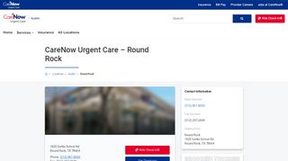 
                            8. Urgent Care in Round Rock | Walk-In Clinic - Round Rock, TX