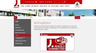 
                            3. Urp - Servizi front office - Wi Fi - Comune di Jesolo