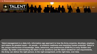 
                            3. U.S. Army Talent Management |