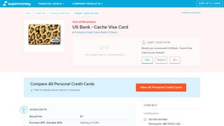 
                            6. US Bank - Cache Visa Card Reviews (Aug. 2019) | …