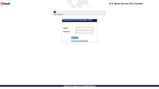 
                            9. U.S. Bank Secure File Transfer