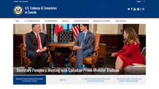 
                            4. U.S. Embassy & Consulates in Canada