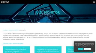 
                            2. U.S. MONITOR- consumer insights - Kantar Consulting