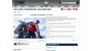 
                            10. U.S. Navy Office of Information (CHINFO) - Navy.mil