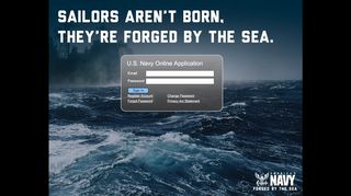 
                            1. U.S. Navy Online Application - Log On