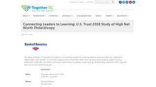 
                            7. U.S. Trust 2018 Study of High Net Worth Philanthropy - Together SC