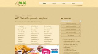 
                            4. US WIC Programs - Maryland