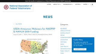 
                            9. USDA Announces Webinars for NADPRP & NAHLN 2019 Funding