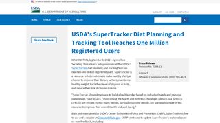 
                            3. USDA's SuperTracker Diet Planning and Tracking Tool ...
