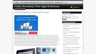 
                            9. Use Cydia App Store to Download Free Apps - …