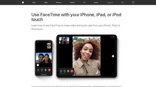 
                            7. Use FaceTime with your iPhone, iPad, or iPod touch …