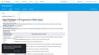 
                            4. Use Firebase in Progressive Web Apps | Firebase