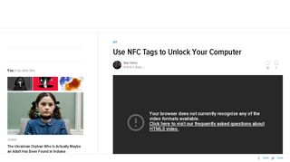 
                            1. Use NFC Tags to Unlock Your Computer - Lifehacker