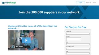 
                            1. Use Our Supplier Portal to Get Started | AvidXchange