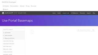 
                            9. Use Portal Basemaps | ArcGIS API for JavaScript 4.12