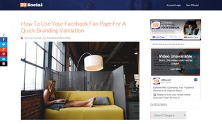 
                            6. Use Your Facebook Fan Page For A Quick Branding Validation