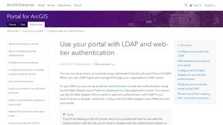 
                            3. Use your portal with LDAP and web-tier authentication—Portal for ...